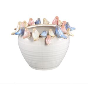 Pot vogels BRIN creme M